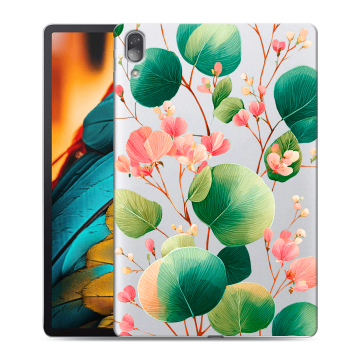 Силиконовый чехол на Lenovo Tab P11 Pro с принтом женский