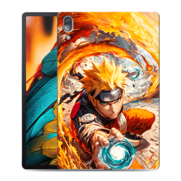 Силиконовый чехол на Lenovo Tab P11 Pro с принтом Аниме Наруто Naruto