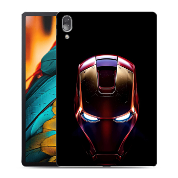 Силиконовый чехол на Lenovo Tab P11 Pro с принтом IronMan Железный человек