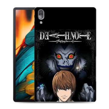 Силиконовый чехол на Lenovo Tab P11 Pro с принтом Death note Тетрадь смерти