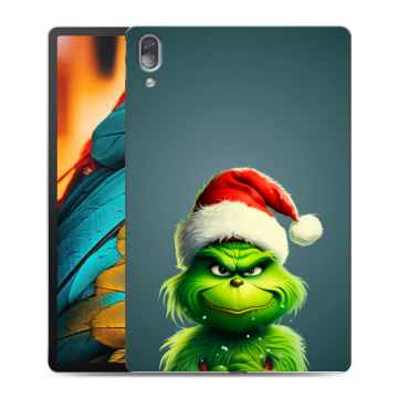Силиконовый чехол на Lenovo Tab P11 Pro с принтом Новый год