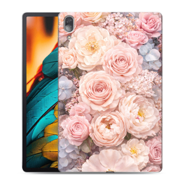 Силиконовый чехол на Lenovo Tab P11 Pro с принтом женский