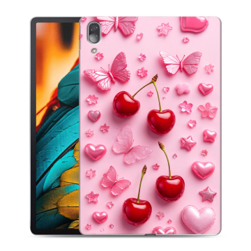 Силиконовый чехол на Lenovo Tab P11 Pro с принтом для девочек