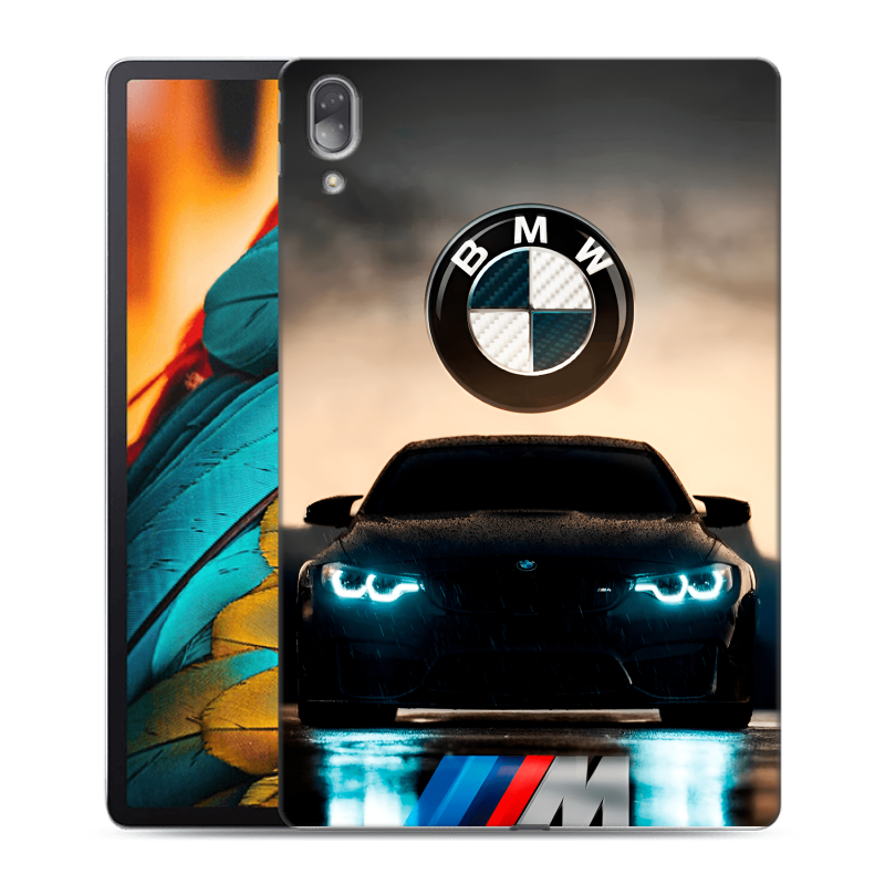 Силиконовый противоударный чехол на Lenovo Tab P11 Pro с принтом БМВ BMW Силиконовый противоударный чехол на Lenovo Tab P11 Pro с принтом БМВ BMW
