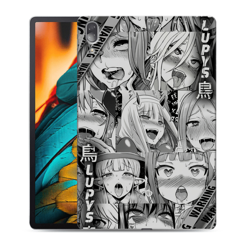 Силиконовый чехол на Lenovo Tab P11 Pro с принтом Ahegao Ахегао Аниме Силиконовый чехол на Lenovo Tab P11 Pro с принтом Ahegao Ахегао Аниме