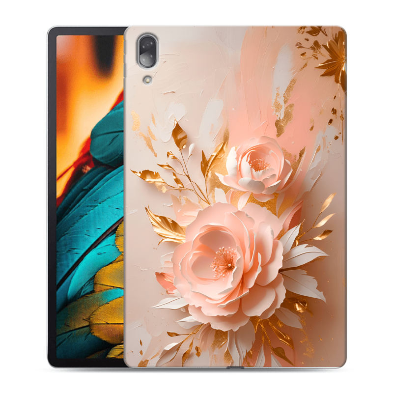 Силиконовый чехол на Lenovo Tab P11 Pro с принтом женский Силиконовый чехол на Lenovo Tab P11 Pro с принтом женский