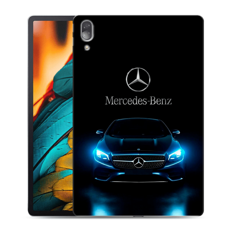 Силиконовый чехол на Lenovo Tab P11 Pro с принтом Mercedes Мерседес Силиконовый чехол на Lenovo Tab P11 Pro с принтом Mercedes Мерседес