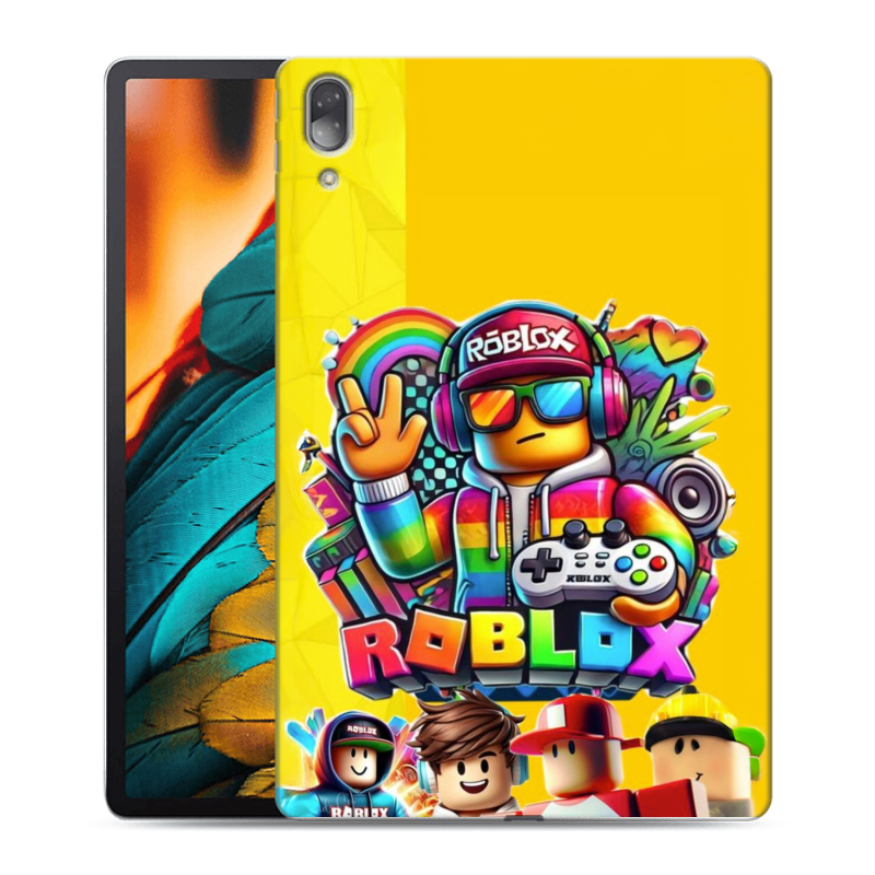 Силиконовый чехол на Lenovo Tab P11 Pro с принтом Roblox Роблокс Силиконовый чехол на Lenovo Tab P11 Pro с принтом Roblox Роблокс