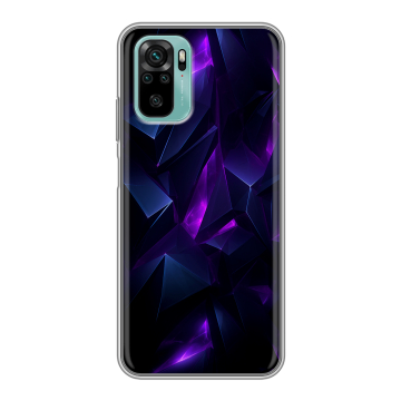 Силиконовый чехол на Xiaomi RedMi Note 10 с принтом Абстракиция Силиконовый чехол на Xiaomi RedMi Note 10 с принтом Абстракиция