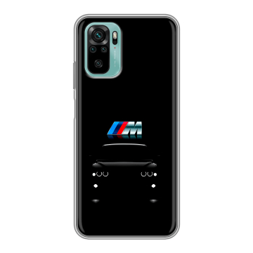 Силиконовый чехол на Xiaomi RedMi Note 10 с принтом БМВ BMW