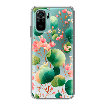 Силиконовый чехол на Xiaomi RedMi Note 10 с принтом женский Силиконовый чехол на Xiaomi RedMi Note 10 с принтом женский