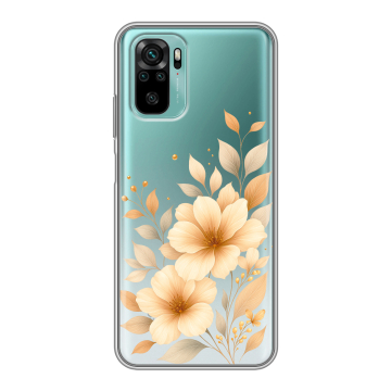 Силиконовый чехол на Xiaomi RedMi Note 10 с принтом для девушки Силиконовый чехол на Xiaomi RedMi Note 10 с принтом для девушки