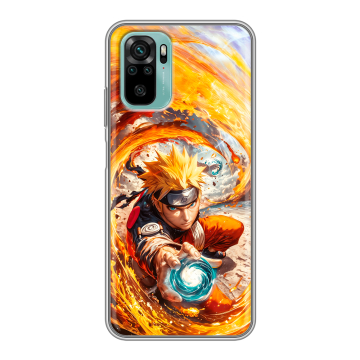 Силиконовый чехол на Xiaomi RedMi Note 10 с принтом Аниме Наруто Naruto Силиконовый чехол на Xiaomi RedMi Note 10 с принтом Аниме Наруто Naruto