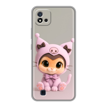 Силиконовый чехол на Realme C20 с принтом Куроми Kuromi Силиконовый чехол на Realme C20 с принтом Куроми Kuromi