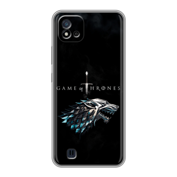 Силиконовый чехол на Realme C20 с принтом Игра Престолов Game Thrones