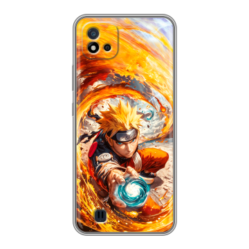 Силиконовый чехол на Realme C20 с принтом Аниме Наруто Naruto Силиконовый чехол на Realme C20 с принтом Аниме Наруто Naruto