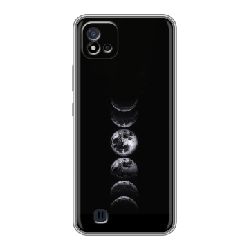 Силиконовый чехол на Realme C20 с принтом женский