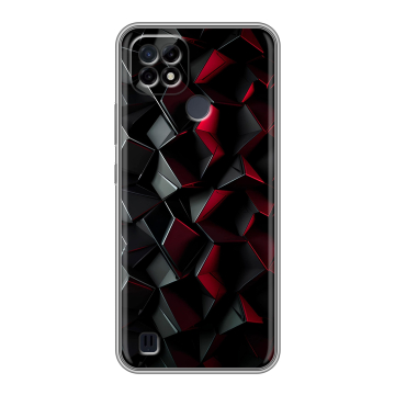 Силиконовый чехол на Realme C21 с принтом Абстракция Силиконовый чехол на Realme C21 с принтом Абстракция