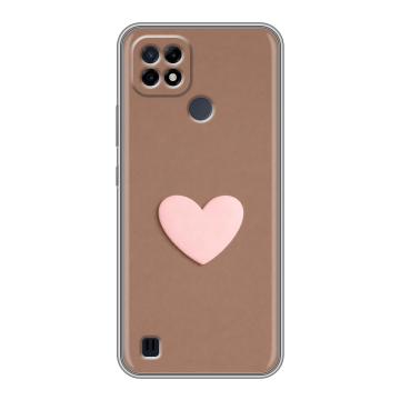 Силиконовый чехол на Realme C21 с принтом женский Силиконовый чехол на Realme C21 с принтом женский