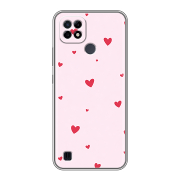 Силиконовый чехол на Realme C21 с принтом для девочек Силиконовый чехол на Realme C21 с принтом для девочек