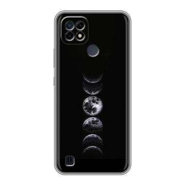 Силиконовый чехол на Realme C21 с принтом женский Силиконовый чехол на Realme C21 с принтом женский