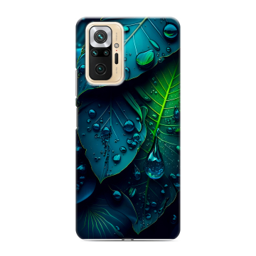 Силиконовый чехол на Xiaomi RedMi Note 10 Pro с принтом Листья Силиконовый чехол на Xiaomi RedMi Note 10 Pro с принтом Листья