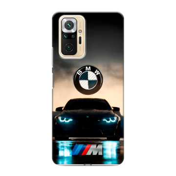 Силиконовый чехол на Xiaomi RedMi Note 10 Pro с принтом БМВ BMW Силиконовый чехол на Xiaomi RedMi Note 10 Pro с принтом БМВ BMW