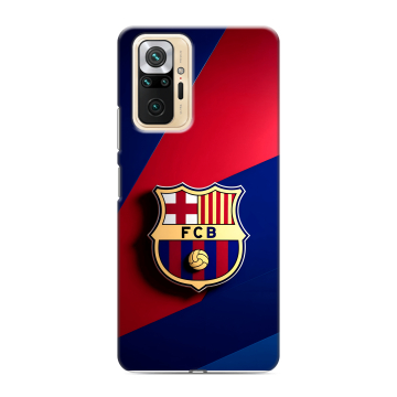 Силиконовый чехол на Xiaomi RedMi Note 10 Pro с принтом Барселона Barcelona Силиконовый чехол на Xiaomi RedMi Note 10 Pro с принтом Барселона Barcelona