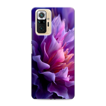 Силиконовый чехол на Xiaomi RedMi Note 10 Pro с принтом женский цветы Силиконовый чехол на Xiaomi RedMi Note 10 Pro с принтом женский цветы