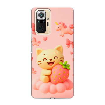 Силиконовый чехол на Xiaomi RedMi Note 10 Pro с принтом для девочек Силиконовый чехол на Xiaomi RedMi Note 10 Pro с принтом для девочек
