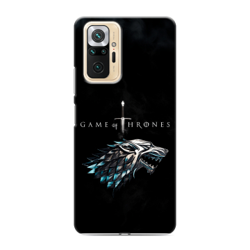 Силиконовый чехол на Xiaomi RedMi Note 10 Pro с принтом Игра Престолов Game Thrones Силиконовый чехол на Xiaomi RedMi Note 10 Pro с принтом Игра Престолов Game Thrones