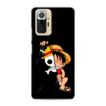 Силиконовый чехол на Xiaomi RedMi Note 10 Pro с принтом One Piece Ван Пис Силиконовый чехол на Xiaomi RedMi Note 10 Pro с принтом One Piece Ван Пис