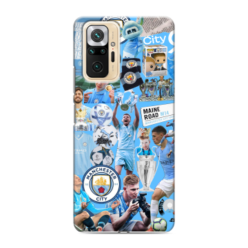 Силиконовый чехол на Xiaomi RedMi Note 10 Pro с принтом Man City Манчестер Сити Силиконовый чехол на Xiaomi RedMi Note 10 Pro с принтом Man City Манчестер Сити