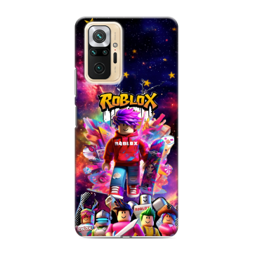 Силиконовый чехол на Xiaomi RedMi Note 10 Pro с принтом Roblox Роблокс Силиконовый чехол на Xiaomi RedMi Note 10 Pro с принтом Roblox Роблокс