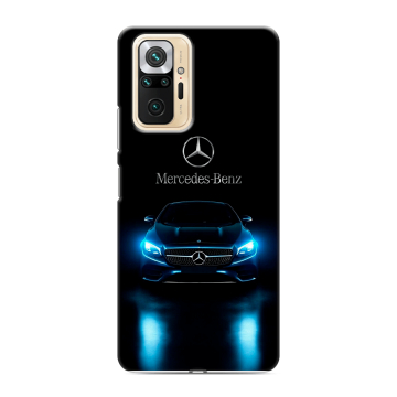 Силиконовый чехол на Xiaomi RedMi Note 10 Pro с принтом Mercedes Мерседес Силиконовый чехол на Xiaomi RedMi Note 10 Pro с принтом Mercedes Мерседес