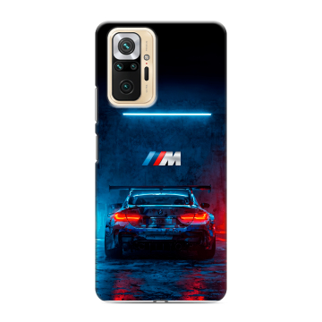 Силиконовый чехол на Xiaomi RedMi Note 10 Pro с принтом BMW БМВ Силиконовый чехол на Xiaomi RedMi Note 10 Pro с принтом BMW БМВ