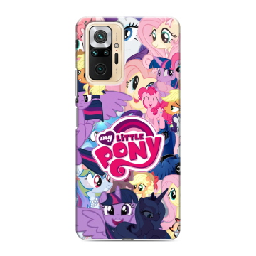 Силиконовый чехол на Xiaomi RedMi Note 10 Pro с принтом My little pony Дружба чудо Силиконовый чехол на Xiaomi RedMi Note 10 Pro с принтом My little pony Дружба чудо