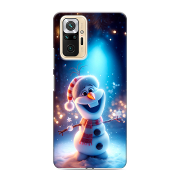 Силиконовый чехол на Xiaomi RedMi Note 10 Pro с принтом Новый год Силиконовый чехол на Xiaomi RedMi Note 10 Pro с принтом Новый год