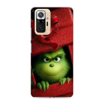 Силиконовый чехол на Xiaomi RedMi Note 10 Pro с принтом Новый год Силиконовый чехол на Xiaomi RedMi Note 10 Pro с принтом Новый год