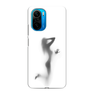 Силиконовый чехол на Xiaomi Poco F3 с принтом Силуэт Силиконовый чехол на Xiaomi Poco F3 с принтом Силуэт