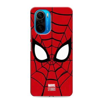 Силиконовый чехол на Xiaomi Poco F3 с принтом человек паук spiderman