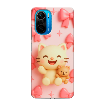 Силиконовый чехол на Xiaomi Poco F3 с принтом для девочек Силиконовый чехол на Xiaomi Poco F3 с принтом для девочек