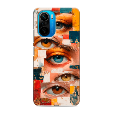 Силиконовый чехол на Xiaomi Poco F3 с принтом Модный принт Силиконовый чехол на Xiaomi Poco F3 с принтом Модный принт
