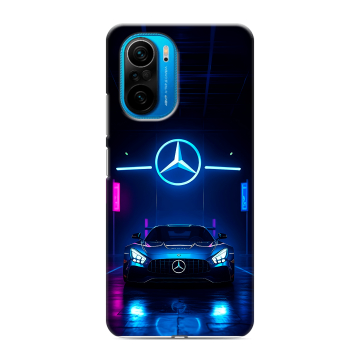 Силиконовый чехол на Xiaomi Poco F3 с принтом Mercedes Мерседес Силиконовый чехол на Xiaomi Poco F3 с принтом Mercedes Мерседес