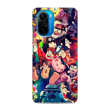Силиконовый чехол на Xiaomi Poco F3 с принтом Gravity Falls Гравити Фолз Силиконовый чехол на Xiaomi Poco F3 с принтом Gravity Falls Гравити Фолз