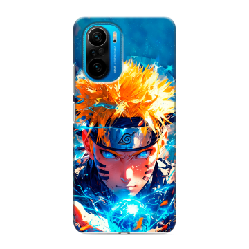 Силиконовый чехол на Xiaomi Poco F3 с принтом Аниме Наруто Naruto