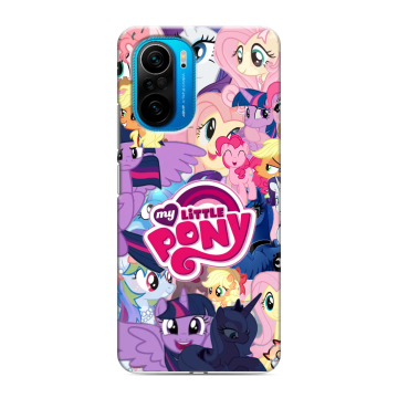 Силиконовый чехол на Xiaomi Poco F3 с принтом My little pony Дружба чудо Силиконовый чехол на Xiaomi Poco F3 с принтом My little pony Дружба чудо