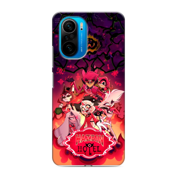Силиконовый чехол на Xiaomi Poco F3 с принтом Hazbin Hotel Отель Хазбин Силиконовый чехол на Xiaomi Poco F3 с принтом Hazbin Hotel Отель Хазбин