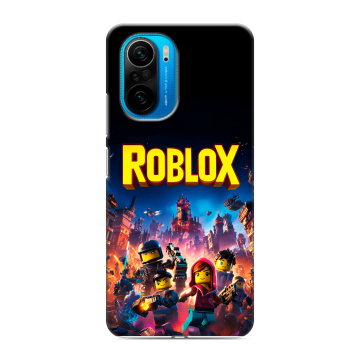Силиконовый чехол на Xiaomi Poco F3 с принтом Roblox Роблокс Силиконовый чехол на Xiaomi Poco F3 с принтом Roblox Роблокс
