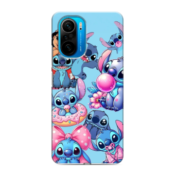 Силиконовый чехол на Xiaomi Poco F3 с принтом Лило и Стич Силиконовый чехол на Xiaomi Poco F3 с принтом Лило и Стич